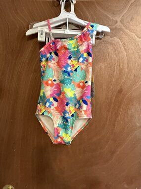 Girl's size 8 Floral One Piece Swimsuit NWT by Cat & Jack
